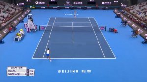 Naomi Osaka vs. Caroline Wozniacki | 2019 China Open Semifinal | WTA Highlights
