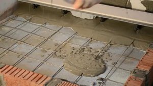 Самодельный поддон для душевой кабины.Homemade shower tray.