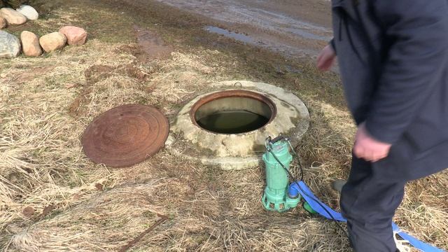 Расконсервация дачи. IBO FURIATKA 1500 фекальный насос.  Паводки, быстрый способ откачки воды. смотреть онлайн