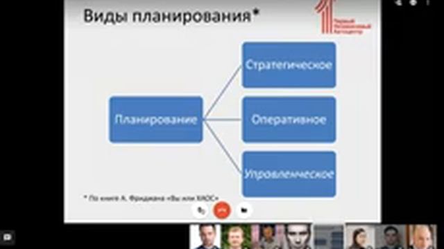 Разбор книги А. Фридмана - Вы или хаос
