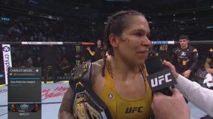 UFC 277: Аманда Нунес - Слова после боя