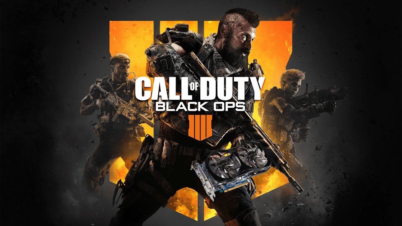 Call of Duty Black Ops 4 Blackout beta на слабой видеокарте (устаревшее, перезалив)