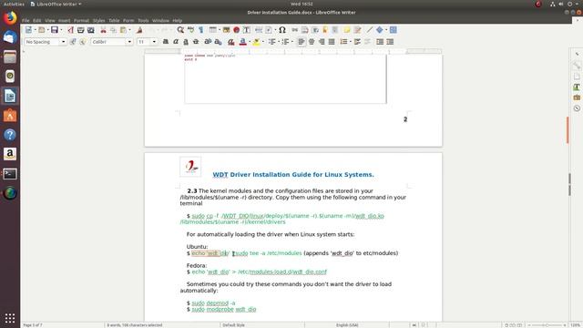 WDT driver installation смотреть онлайн