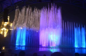 шоу фонтанов на Винперле. 2017