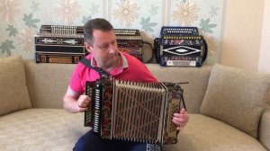 Паша гармонист - Презентация новой гармони. Мелодии на мастеровой гармошке.