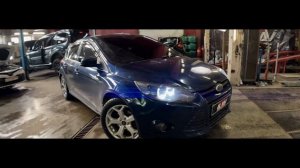 Раздвоение выхлопа с басистыми прострелами для Ford Focus 1.6