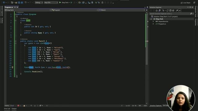 FUNC In C# With Code Example | Shay Tech