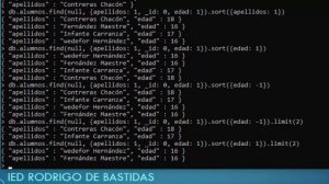 Ordenar listados en MongoDB