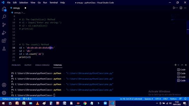 String In-built Method | Class XI Computer Science with Python #eics #cbseboard #cbse11th