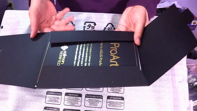 Asus ProArt PA248QV Unboxing mini review en español смотреть онлайн