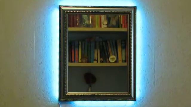 Зеркало со светодиодной RGB подсветкой www.LEDss.ru смотреть онлайн