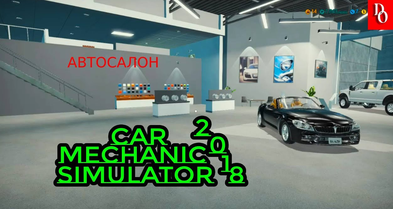 ОБЗОР АВТОСАЛОНА В Car Mechanic Simulator 2018 #5