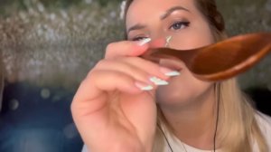 АСМР ем ложечкой твои печали и плохие мысли / asmr the spoon ?
