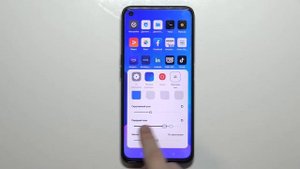 Как поменять размер иконок приложений на Realme 9i