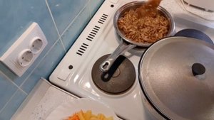 Грибной сливочный суп с рисом