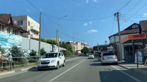 Дорога по серпантину. Заезд в Джубгу.