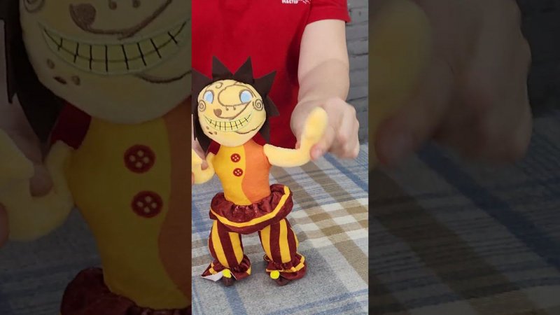 Мягкая игрушка Аниматроники мистер Солнце из FNAF / Soft toy Animatronics Mr  Sun from FNAF #shorts