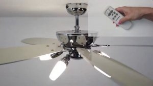 Люстра-вентилятор Westinghouse Arius (72559) обзорное видео
