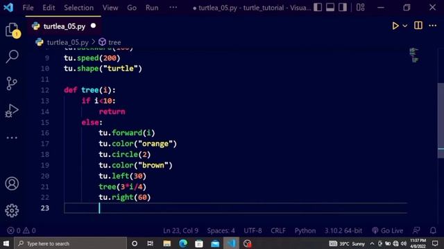 Python | Turtle Tutorial | best graphics design