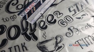 Кухонный фартук ПВХ "Белый Кофе" полный обзор