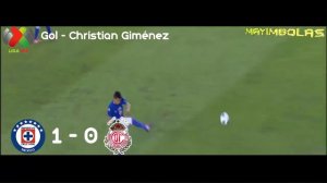 Cruz Azul vs Toluca 1-0 