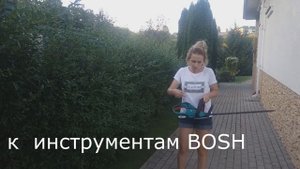 СТРИЖКА ЖИВОЙ ИЗГОРОДИ / АККУМУЛЯТОРНЫЙ КУСТОРЕЗ BOSCH AHS 50-20 LI