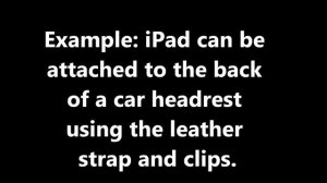 Best Multifunctional Case, Car Headrest Mount Case for Apple iPad 2, 3 or 4 from TrendyDigital