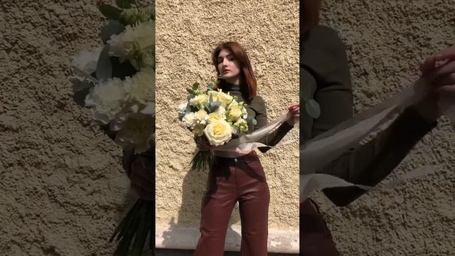 White букет без упаковки смотреть онлайн