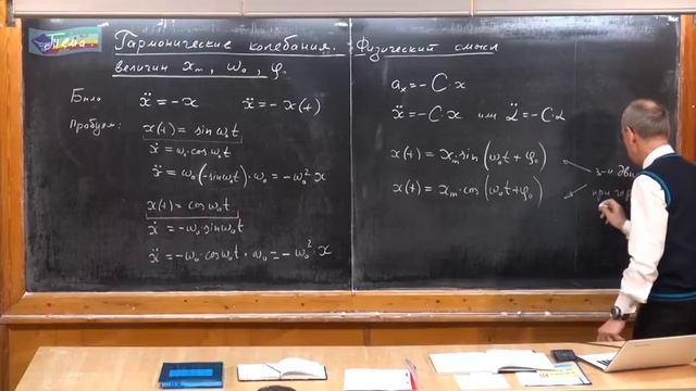 Урок 327. Гармонические колебания смотреть онлайн