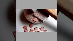 #shorts ТЕКСТУРНАЯ медь. Полный мастер-класс на канале, ссылка в описании