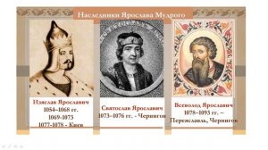 Борьба между сыновьями Ярослава Мудрого