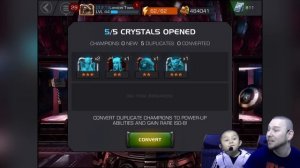 MARVEL: Contest of Champions (iOS/Android) MYSTIC and ALLAINCE CRYSTALS 4 STAR Hunting PART 66