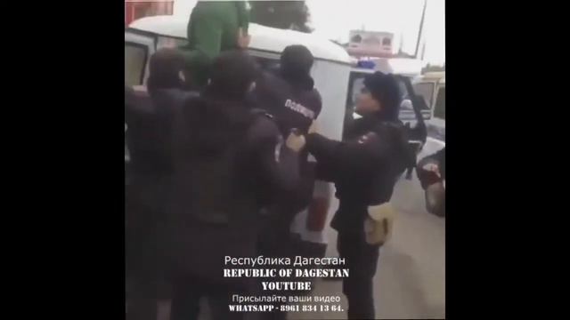 Махачкала полицейский беспредел смотреть онлайн