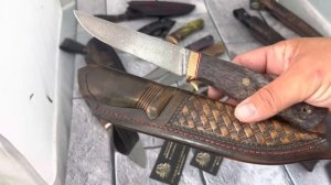 Ножи из нержавеющего дамаска - выставка продажа. Ответы на вопросы !