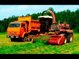 Forage harvesters Gomselmash /// Заготовка кормов комбайнами Гомсельмаш