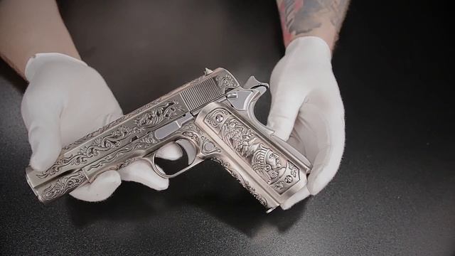 Обзор на WE COLT 1911 Classic FLORAL. Страйкбольный пистолет.