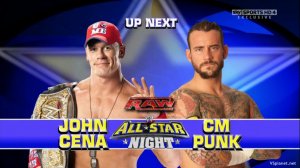 Джон Сина vs. СМ Панк, WWE RAW 13.06.2011