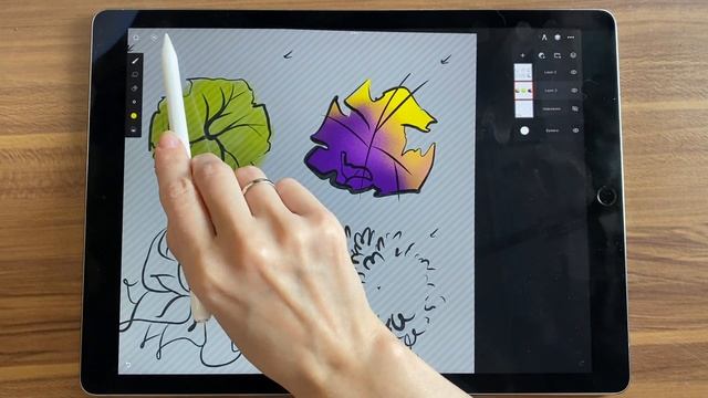 Яркая подача скетча. Ищем классные КИСТИ в INFINITE PAINTER и наносим цвет смотреть онлайн