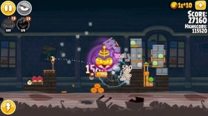 Angry Birds Haunted Hogs Mighty Eagle (100%)