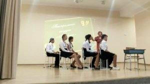 Сценка "На уроке". День учителя - 2021.