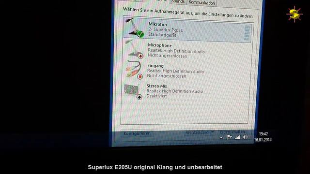 Superlux E205U USB Kondensatormikrofon Kurzreview deutsch смотреть онлайн