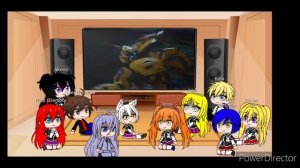 Highschool dxd Characters React to Bumblebee Rise Up Song Gacha