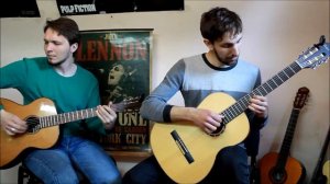 Entertainer (Scott Joplin) guitar duo