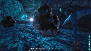 ARK: Survival Evolved: Добыча нефти и жемчуга в подводной пещере.
