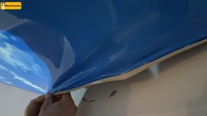 ✅  Пошаговая инструкция как перегарпунить полотно | Перекрой натяжного потолка | МнеПотолок