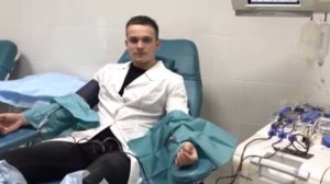 Тольяттинский полицейский стал донором для больного раком ребенка