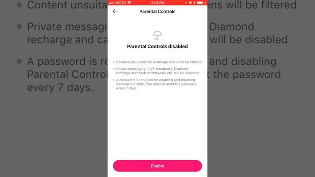 How to ENABLE PARENTAL CONTROLS ON LIKEE?