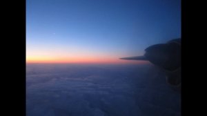 White noise of aircraft Antonov 26-100. Flight to Yakutsk.