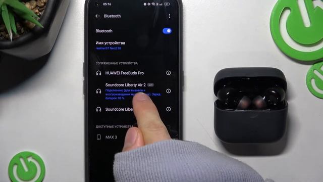 Как отменить сопряжение с андроидом на Anker SoundCore Liberty Air 2 / Отключение от андроида смотреть онлайн