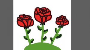 Рисуем цветочки детям часть 24